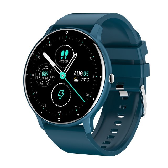 Ultra-Slim Fitness Tracker Smartwatch with Heart Rate Monitor, Sleep Tracking & IP67 Water Resistance for iPhone & Android – Full Touch | Thomler