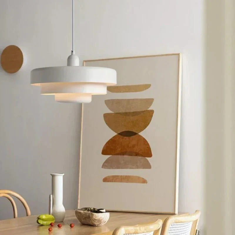 Modern Minimalist Pendant Light 14-Inch Dome Metal Ceiling Fixture Dining Room Kitchen Cafe Nordic Style Home Lighting | Thomler