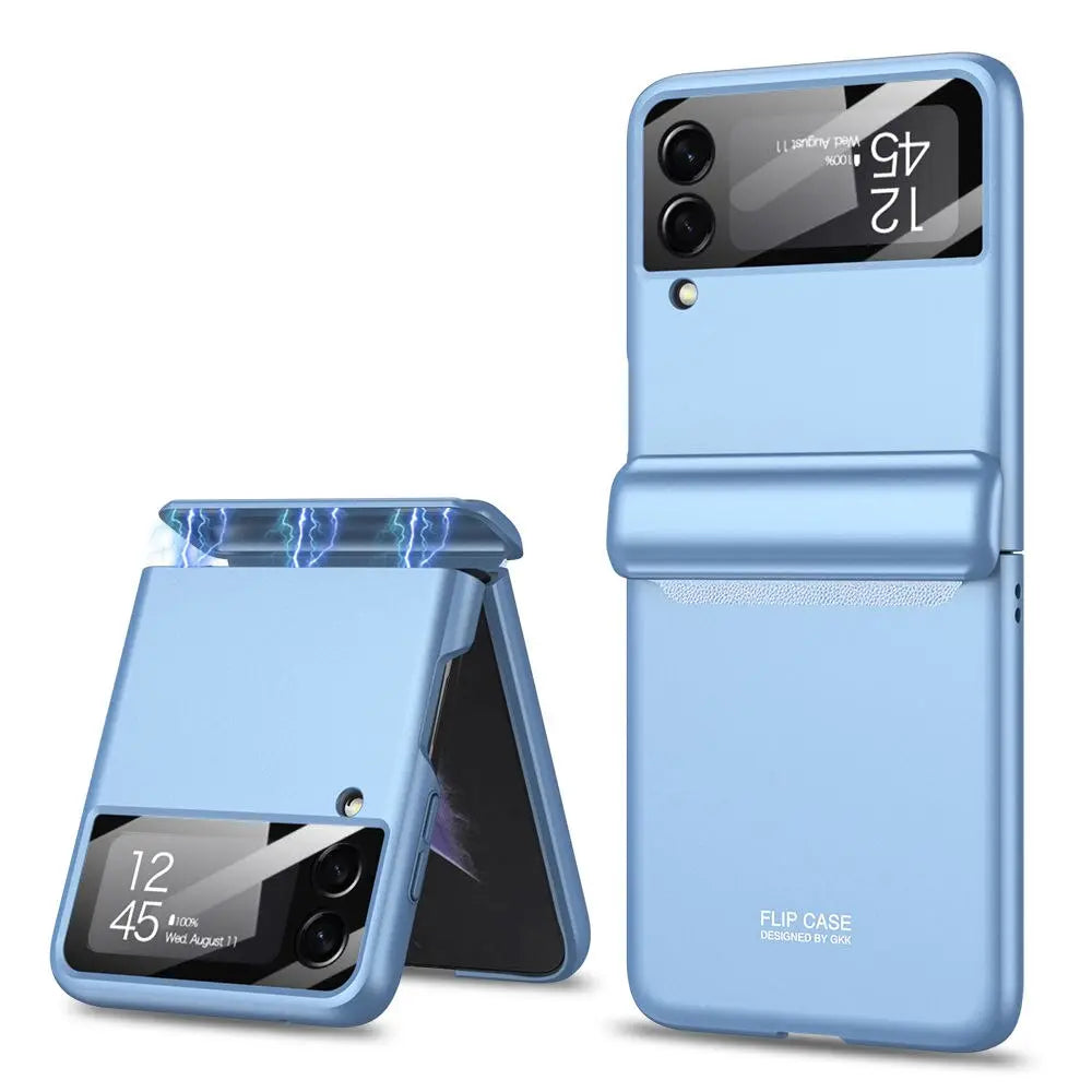 Galaxy Z Flip 4 Heavy-Duty Protective Case – Full-Coverage Shell with Wireless Charging Support & Impact-Resistant Corners for Samsung | Thomler