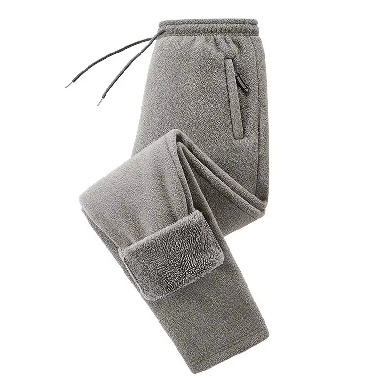 Men's Thermal Fleece Pants – Sherpa-Lined Winter Joggers for Cold Weather, Soft Insulated Sweatpants for Outdoor & Everyday Wear | Thomler