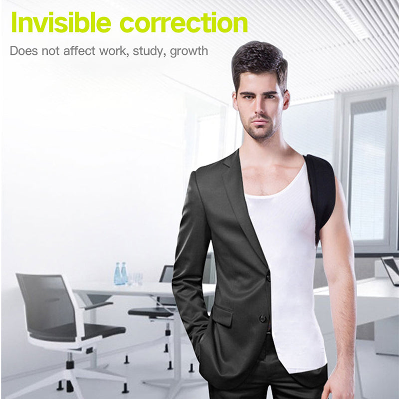 Adjustable Posture Corrector Brace for Back and Shoulder Support – Ergonomic Alignment Aid for Daily Wear and Office Use | Thomler
