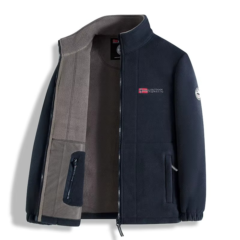 Men's Sherpa Fleece Vest – Lightweight Insulated Layering for Fall & Winter | Thomler