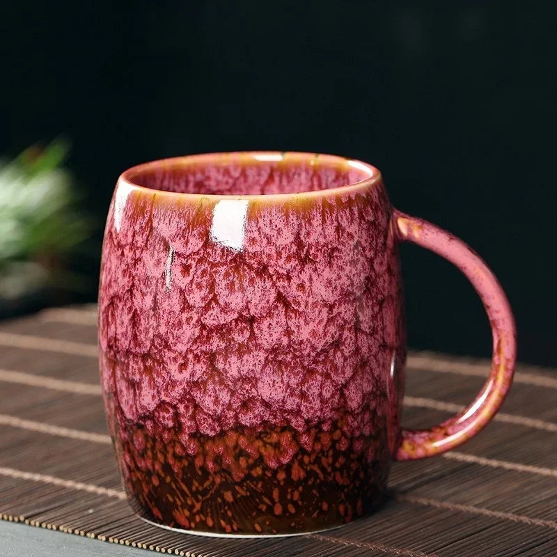 Ceramic Mug Kiln-Glazed 4 in Everyday Drinking Hot Beverages Coffee Tea Cup Durable Dishwasher Safe | Thomler