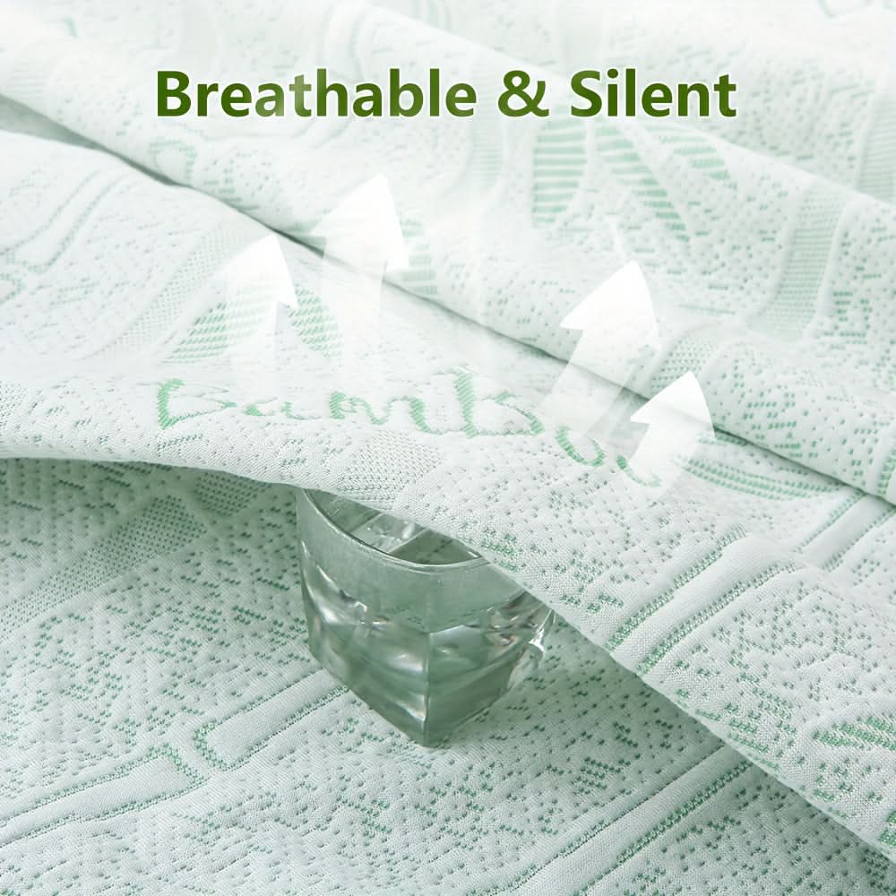 Cooling Bamboo Fitted Sheet – Temperature-Regulating Summer Sleep Topper for Hot Sleepers | Thomler