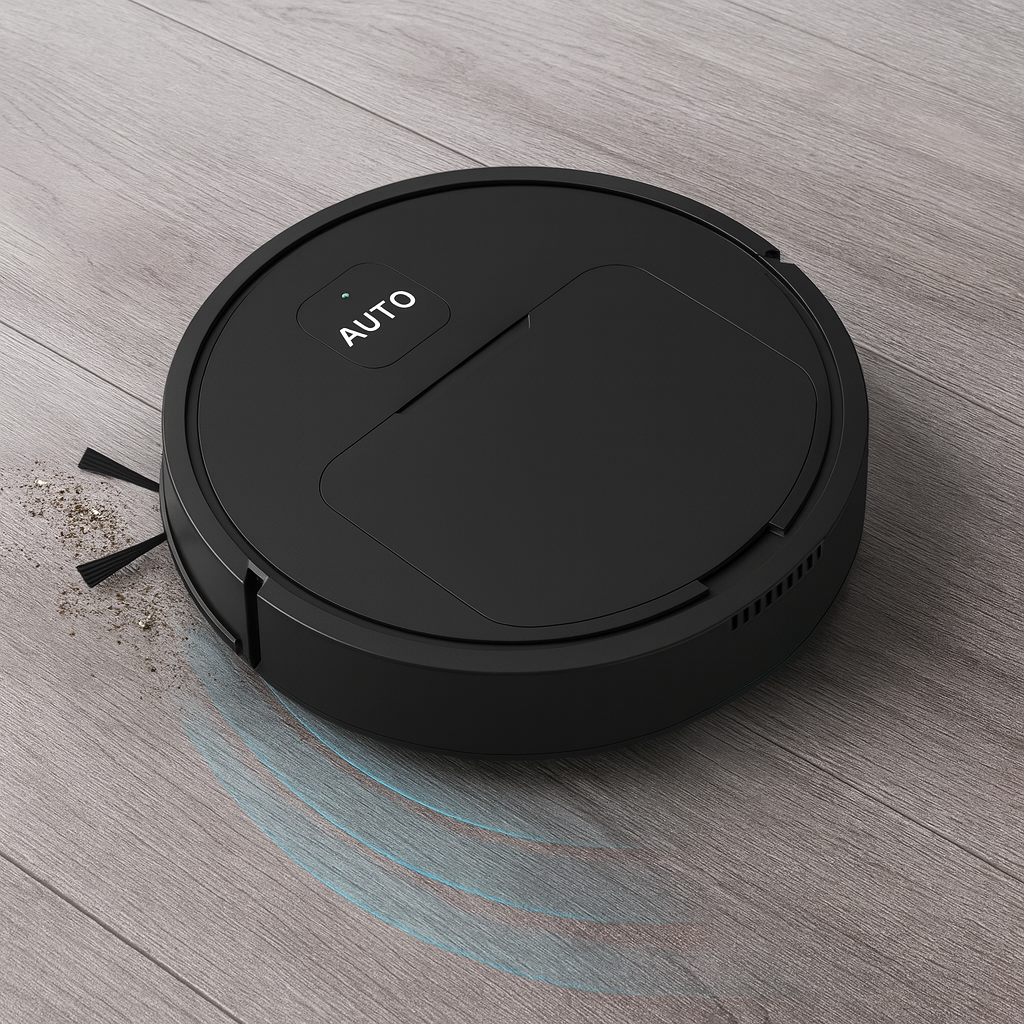 Robotic Vacuum and Mop Combo for Hardwood, Tile & Laminate – Auto Navigation Floor Cleaner with Wet Mopping for Pet Hair & Daily Dust | Thomler