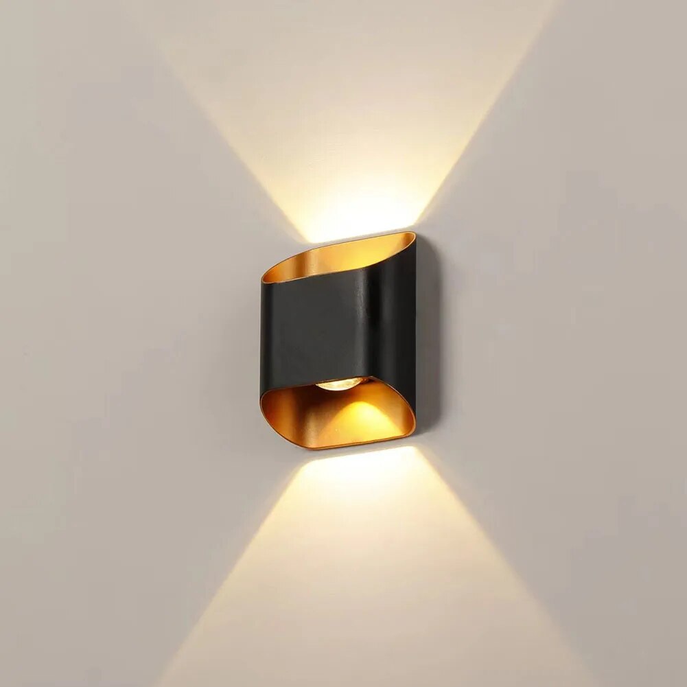 LED Outdoor Wall Sconce Weatherproof Up Down Light Aluminum Fixture for Patio Entry Garage Commercial Exterior Lighting | Thomler
