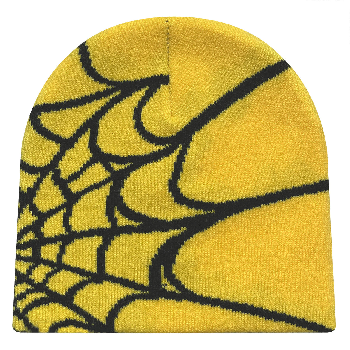 Unisex Y2K Web Knit Beanie Winter Warm Geometric Skull Cap for Outdoor Activities Skiing Sports & Casual Wear | Thomler