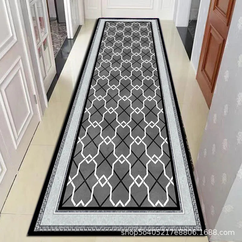 Moroccan-Style Hallway Runner Rug – Non-Slip Washable Entryway Floor Mat for Corridors, Stairs & Long Walkways | Thomler