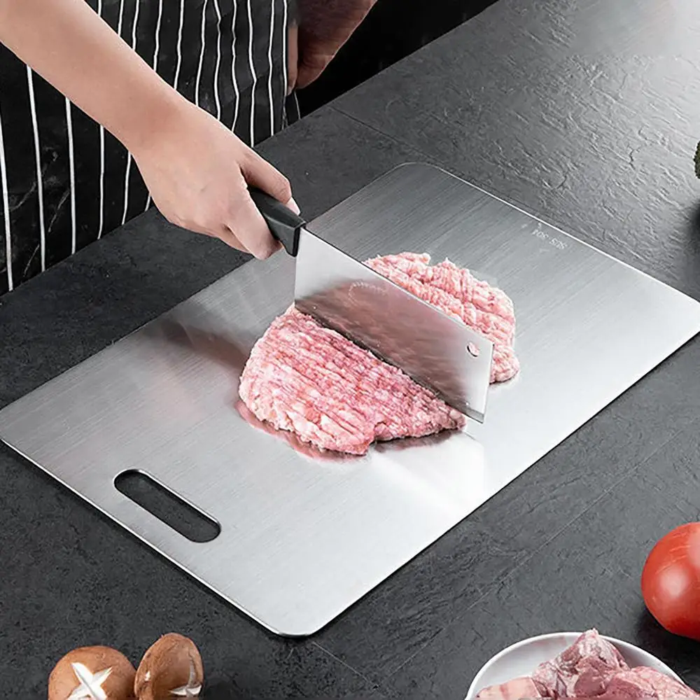 Titanium-Coated Professional Cutting Board – Scratch-Resistant, Dishwasher-Safe Kitchen Prep Surface for Meat, Vegetables & Fruit | Thomler