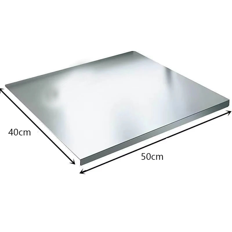Professional Kitchen Prep Surface – Rustproof Metal Base with Etched Guidelines for Precise Portioning, Dishwasher Ready & Grip Footer for | Thomler