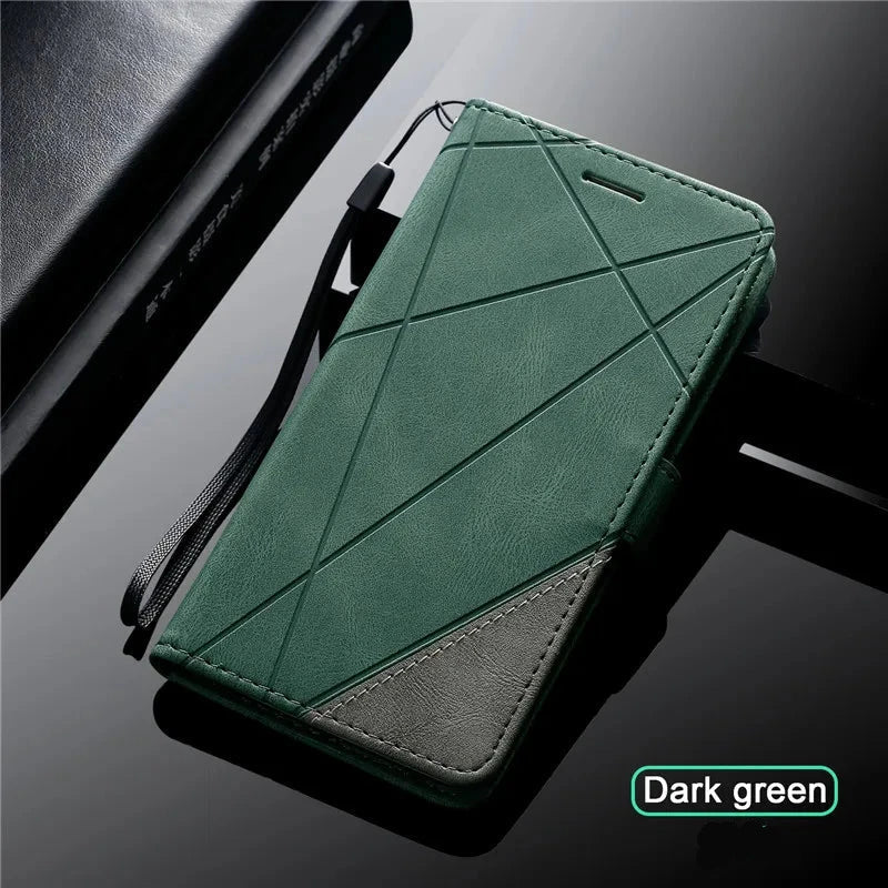 Magnetic Flip Wallet Case for Samsung Galaxy A Series — Premium PU Leather with Card Slots & Secure Closure | Thomler