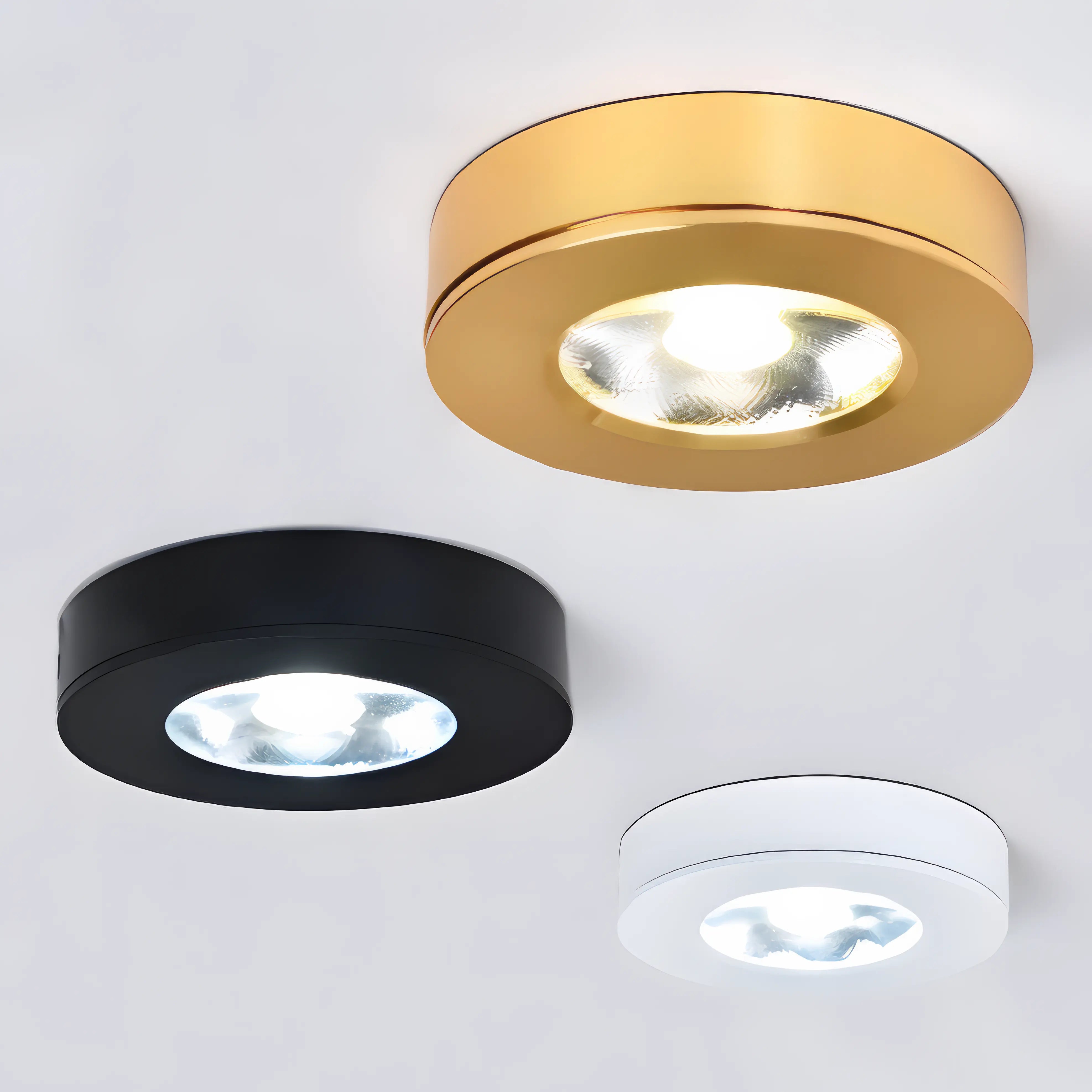 Slim LED Recessed Ceiling Light – Low-Profile Downlight, Dimmable Flush Mount for Kitchen, Living Room, Office | Thomler