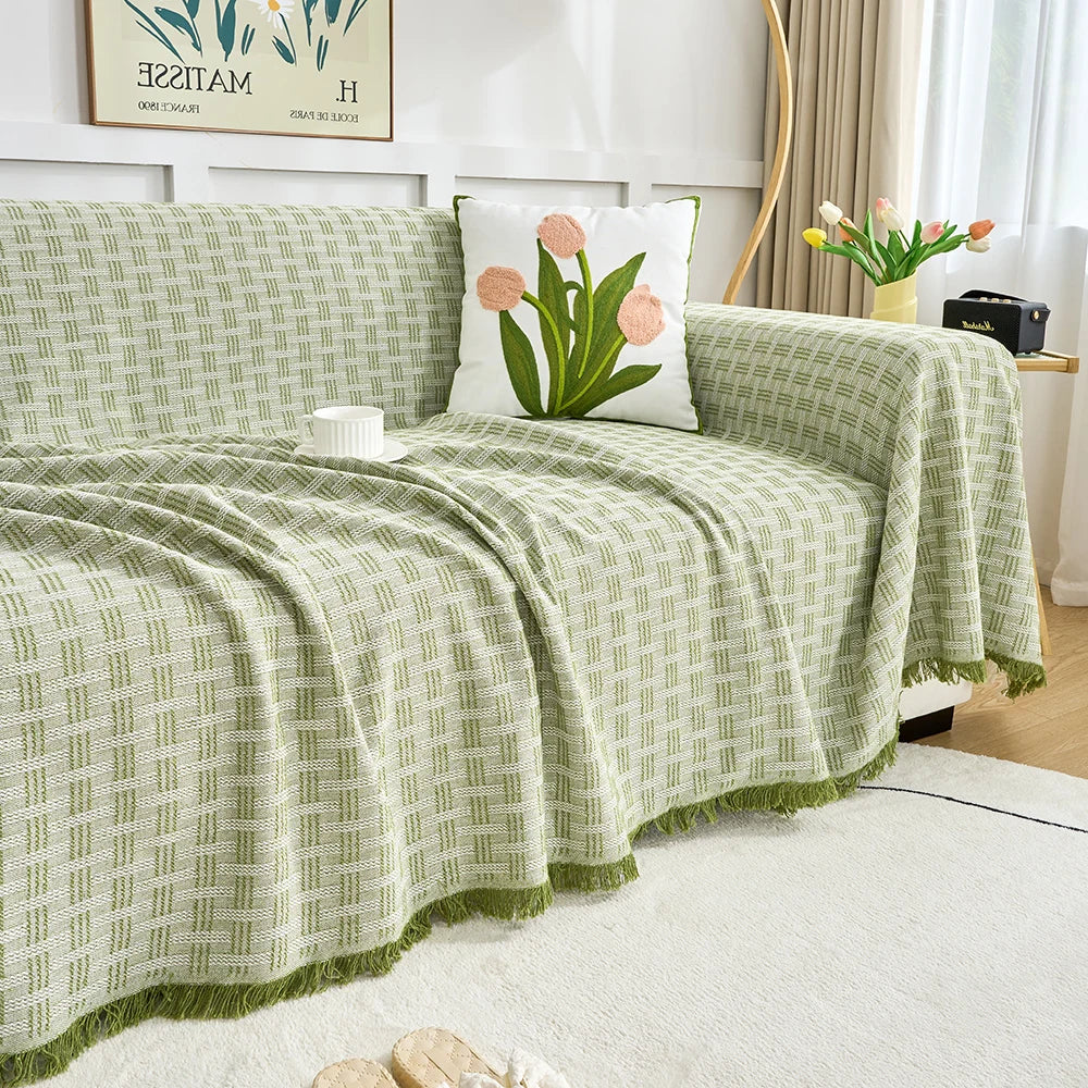 Reversible Sofa Cover for Oversized Couches – Machine Washable, Soft & High-Back Protection | Thomler