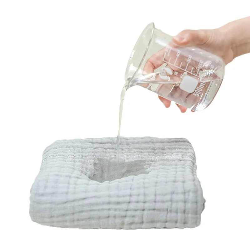 Multi-Layer Cotton Muslin Baby Blanket – Lightweight Breathable Nursery Throw for Newborns, Infants & Toddlers | Thomler