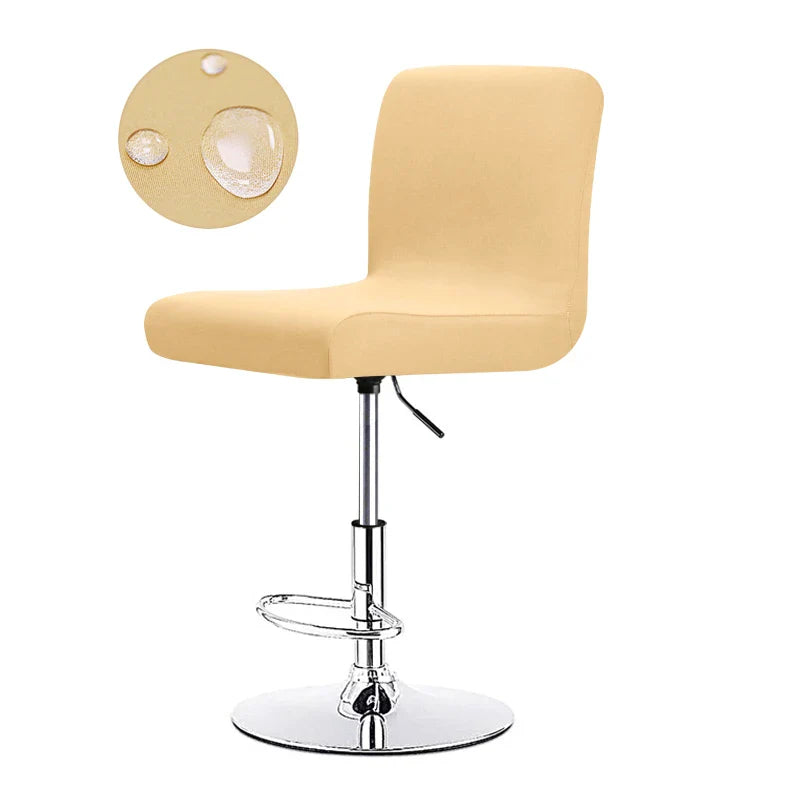 Stretch Bar Stool Cover | Universal Fit Chair Slipcover for Kitchen Counter Stools, Dining Room & Home Bar Seating Protection | Waterproof | Thomler