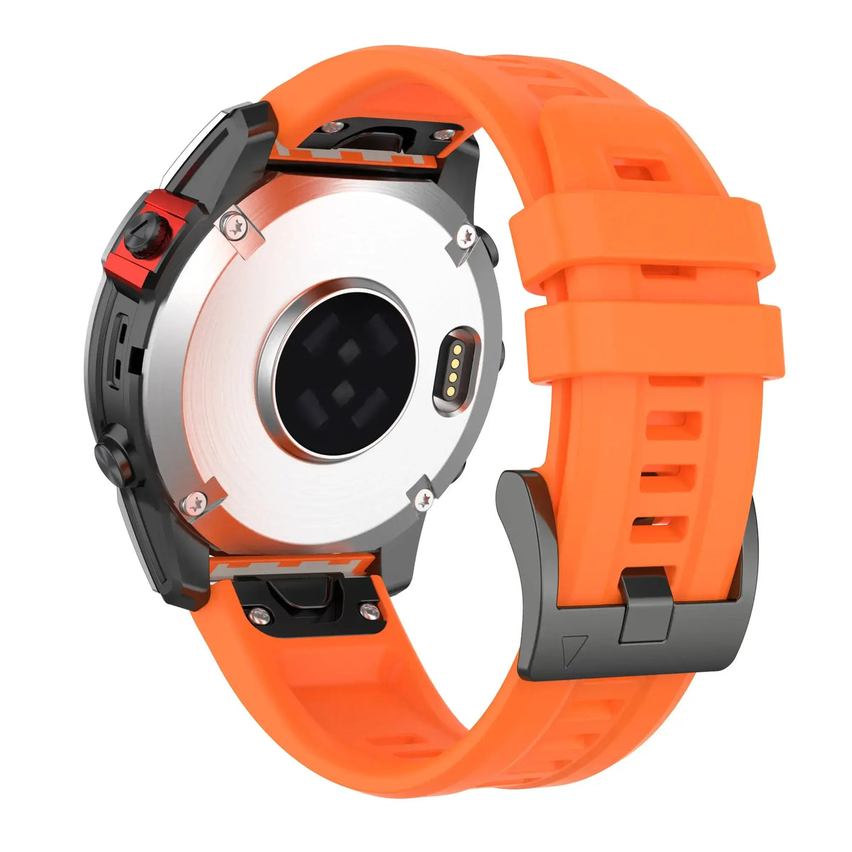 Silicone Fitness Watch Strap Replacement Band Compatible with Fenix, Instinct & Venu | Quick-Release Pin | Sweat-Resistant | For Outdoor | Thomler