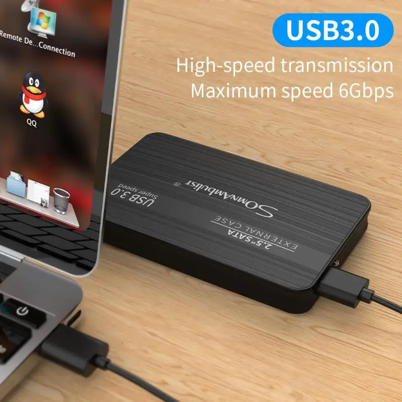 Compact USB 3.0 External Storage Drive 2.5-Inch for PC, Mac & Gaming Consoles – 250GB to 2TB Capacity | Thomler