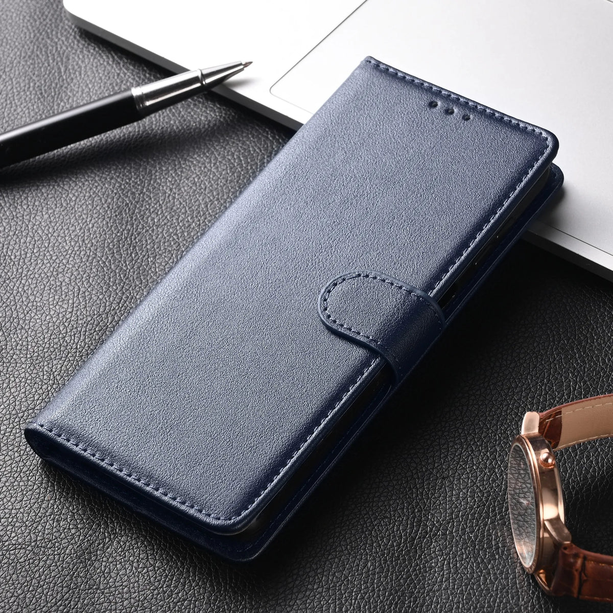 Folio Wallet Case with Card Holders and Kickstand for Android Phones – Multiple Models Compatible | Thomler