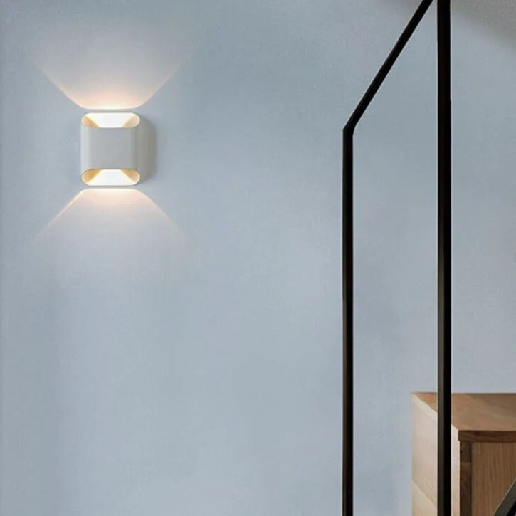 LED Outdoor Wall Sconce Weatherproof Up Down Light Aluminum Fixture for Patio Entry Garage Commercial Exterior Lighting | Thomler