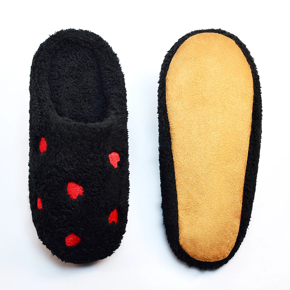 Heart-Shaped House Slippers for Women – Cushioned Quiet Sole Indoor Footwear for Bedroom & Living Room | Thomler