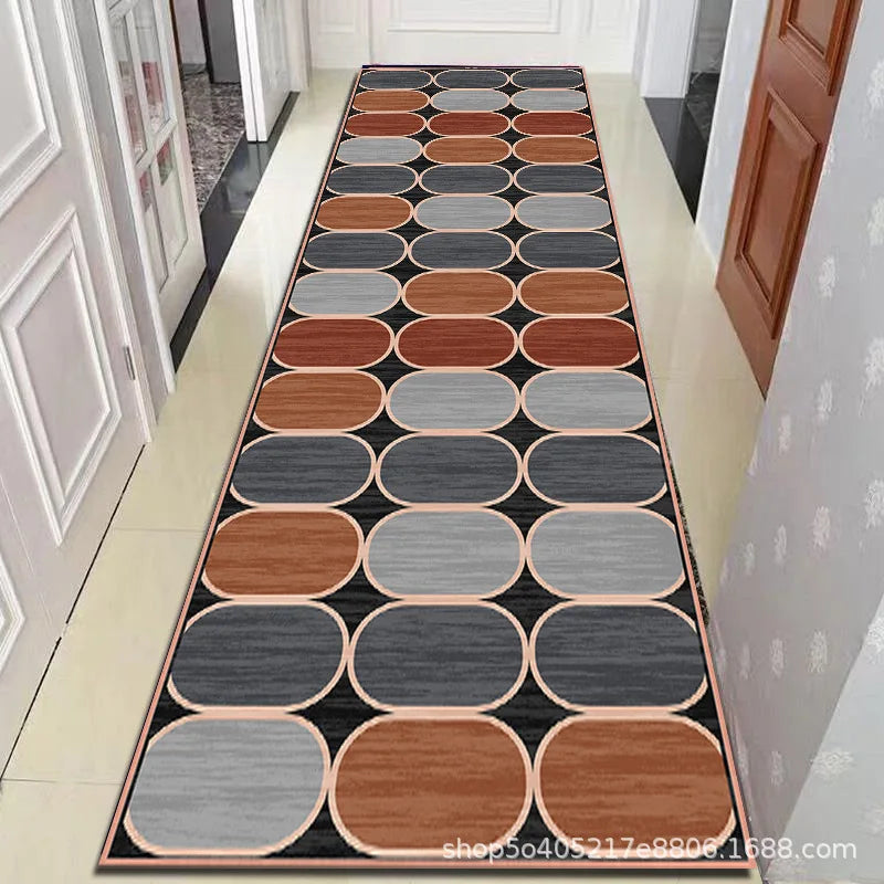 Moroccan-Style Hallway Runner Rug – Non-Slip Washable Entryway Floor Mat for Corridors, Stairs & Long Walkways | Thomler