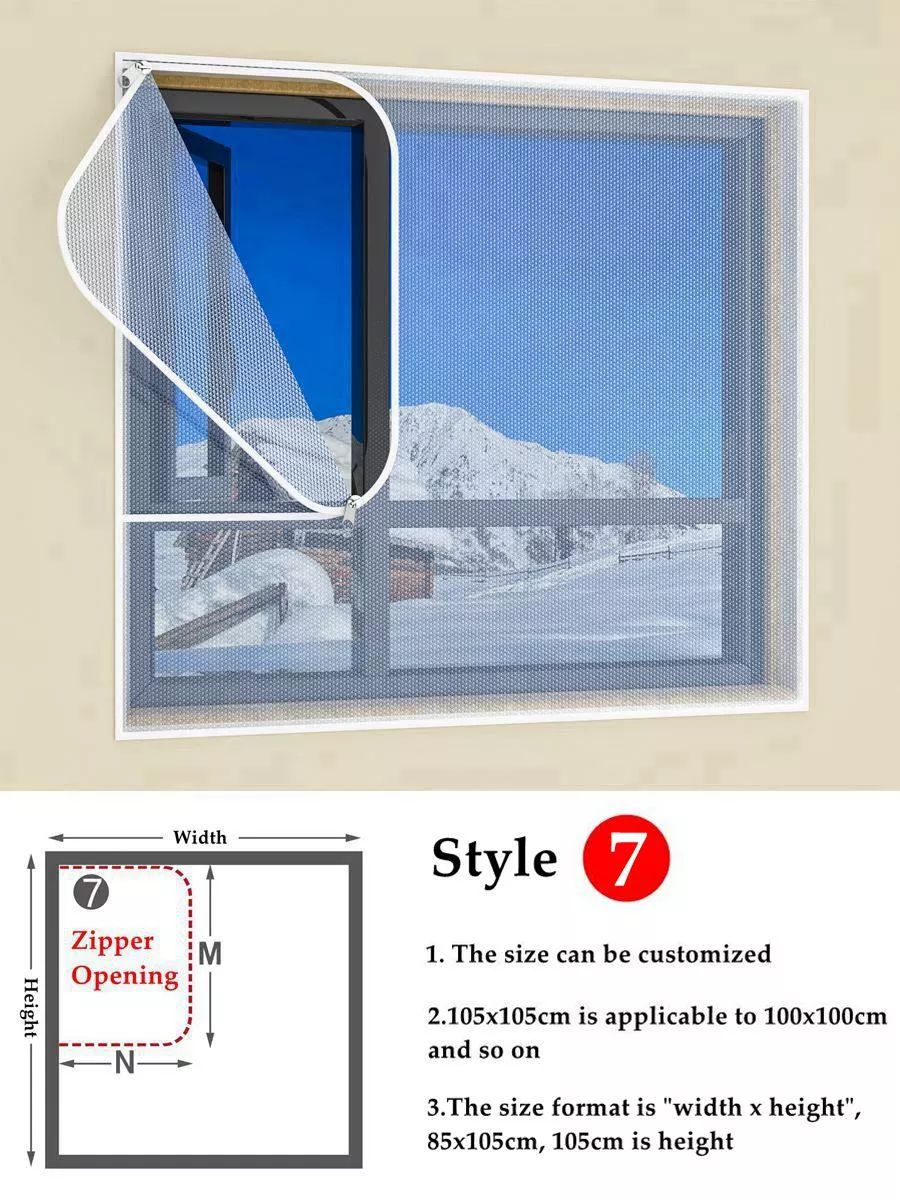 Insulating Window Film Kit – Dual-Layer Thermal Draft Stopper with Adhesive Zipper – Energy-Saving Clear Shrink Barrier for Winter Storm | Thomler