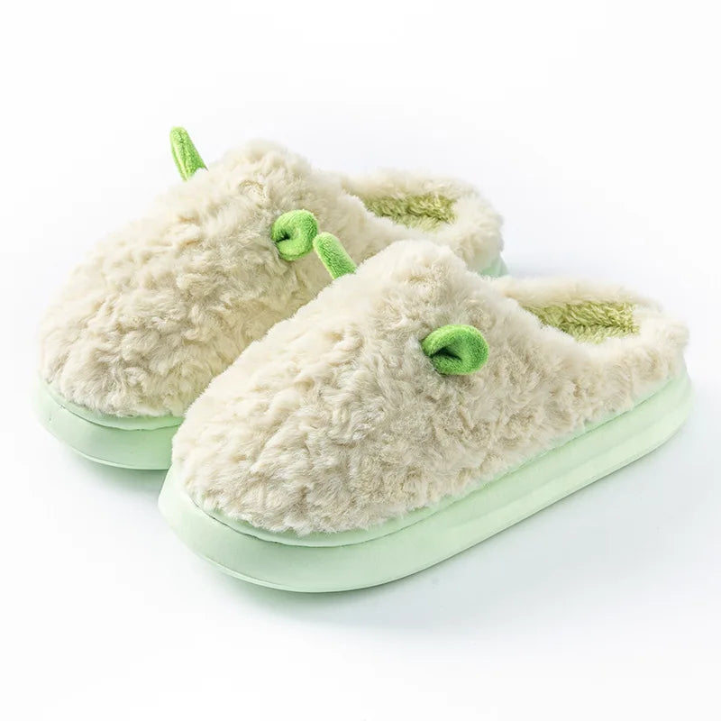 Cozy Fleece-Lined Indoor-Outdoor Slippers for Women – Slip-On House Shoes with Anti-Skid Sole and Ultra-Soft Lining | Thomler
