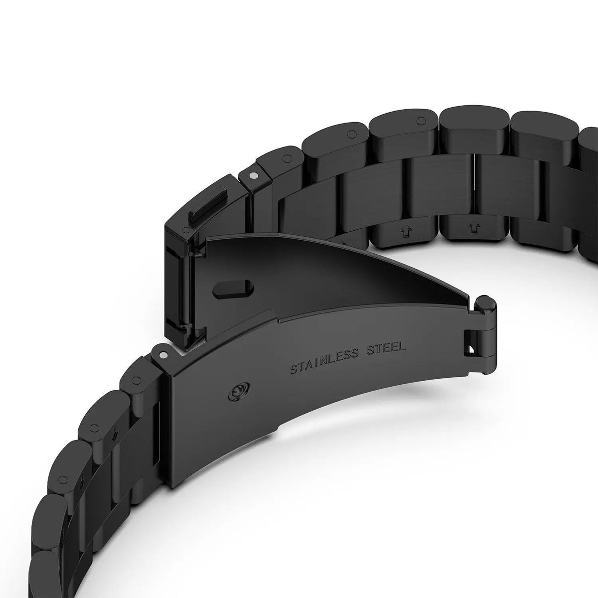 Leather & Steel Smartwatch Strap for Galaxy Watch 5 – Adjustable Wristband in Multiple Finishes | Thomler