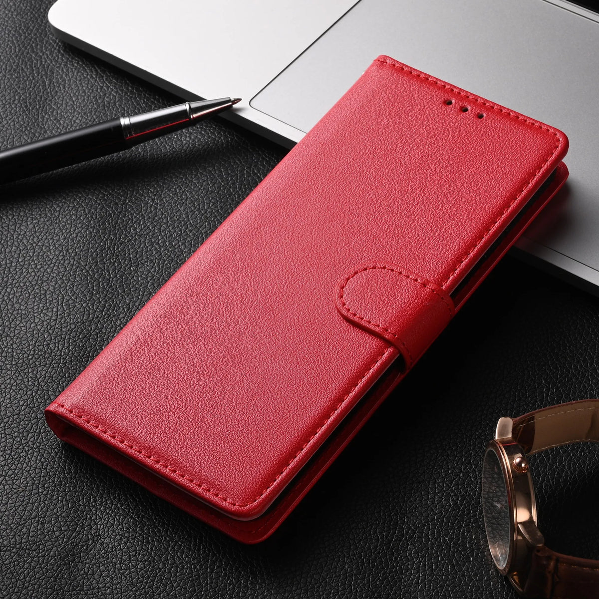Folio Wallet Case with Card Holders and Kickstand for Android Phones – Multiple Models Compatible | Thomler
