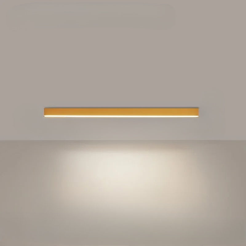 Modern LED Ceiling Light Fixture | Sleek Aluminum Flush Mount Lamp for Living Room, Bedroom & Office | Multiple Sizes & Finishes | Thomler