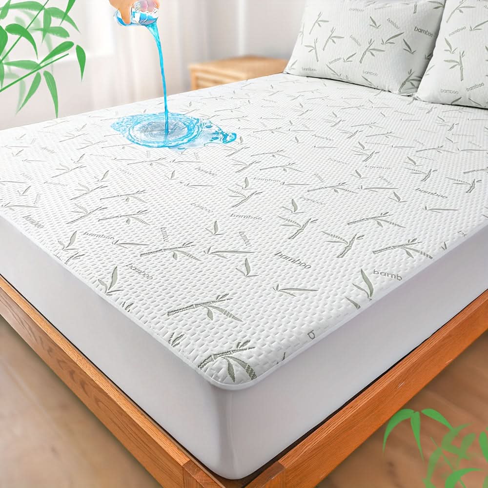 Cooling Bamboo Fitted Sheet – Temperature-Regulating Summer Sleep Topper for Hot Sleepers | Thomler