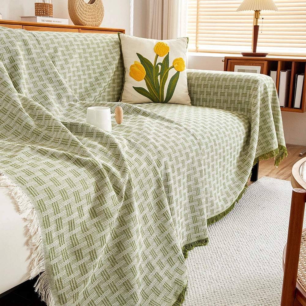 Reversible Sofa Cover for Oversized Couches – Machine Washable, Soft & High-Back Protection | Thomler