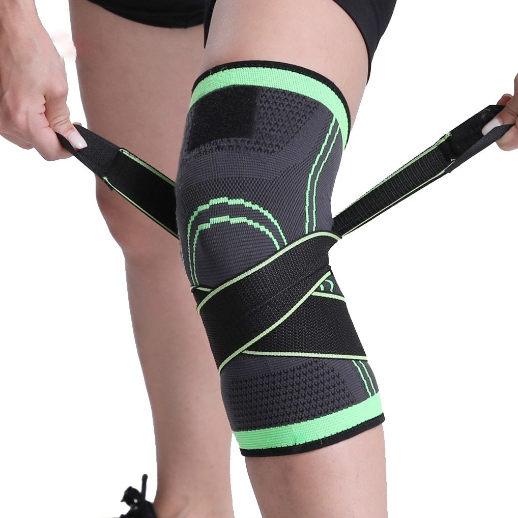 Knee Compression Sleeve with 360° Support Straps for Joint Pain Relief, Sports & Arthritis | Thomler