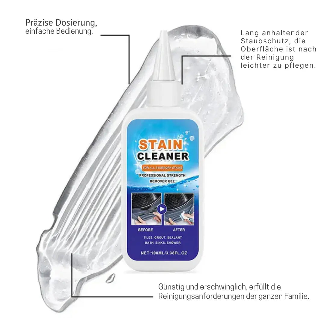 Mould Remover Gel Water Based 100 ml Bathroom Grout Silicone Sealant Tile Cleaner With Precision Brush | Thomler