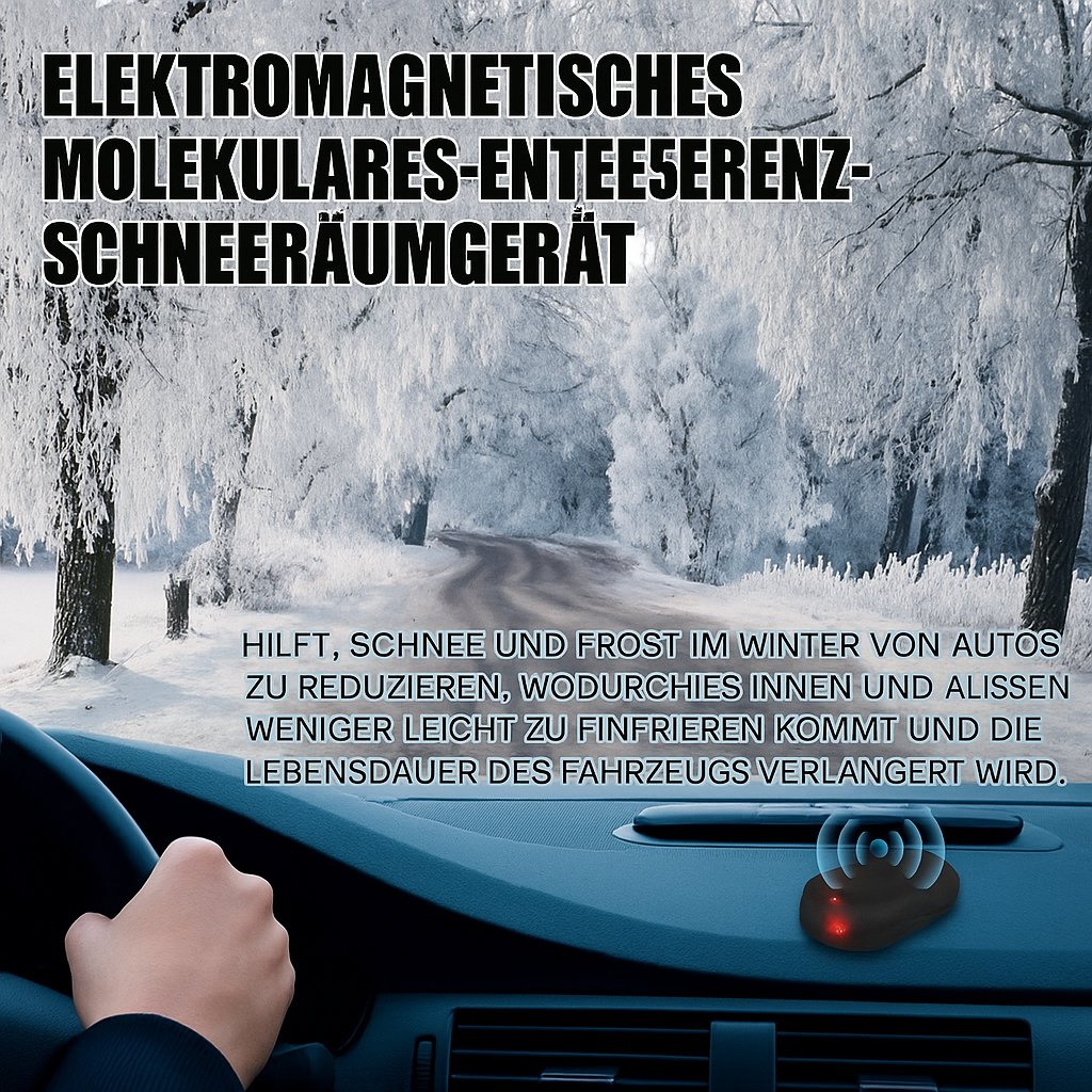 Solar-Powered Windshield Ice Remover for Cars Automatic Defrosting Tool Safe Winter Driving Accessories | Thomler
