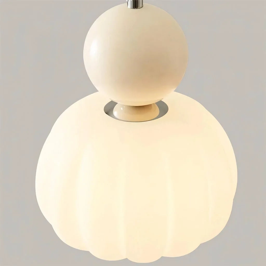 Pendant Light Metal G9 5W 27.6 in Cream Ceiling Dining Room Kitchen Island Hanging Fixture Modern Art Deco Lighting | Thomler