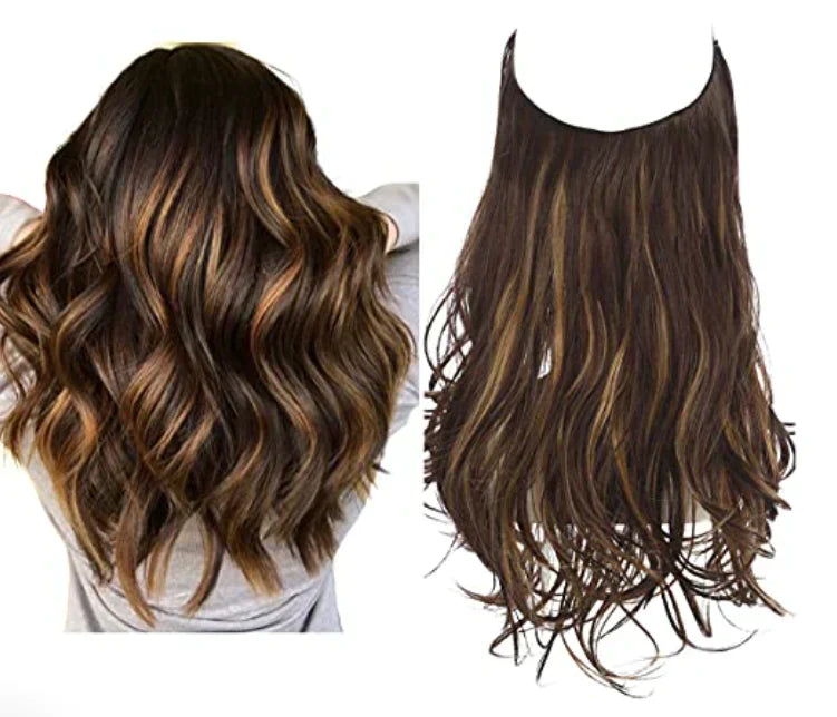 Clip-In Human Hair Extensions 100% Real Remy Hair Add Volume Length 14-18 Inches Heat Resistant Seamless Blend Natural Texture for Everyday | Thomler