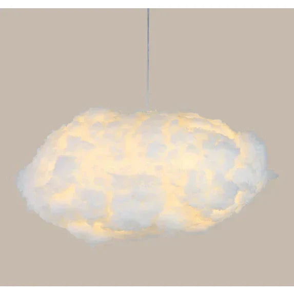 Pendant Light Cotton Cloud 40.0 cm White Bedroom Nursery Warm LED Hanging Ceiling Lamp Decorative Lighting | Thomler