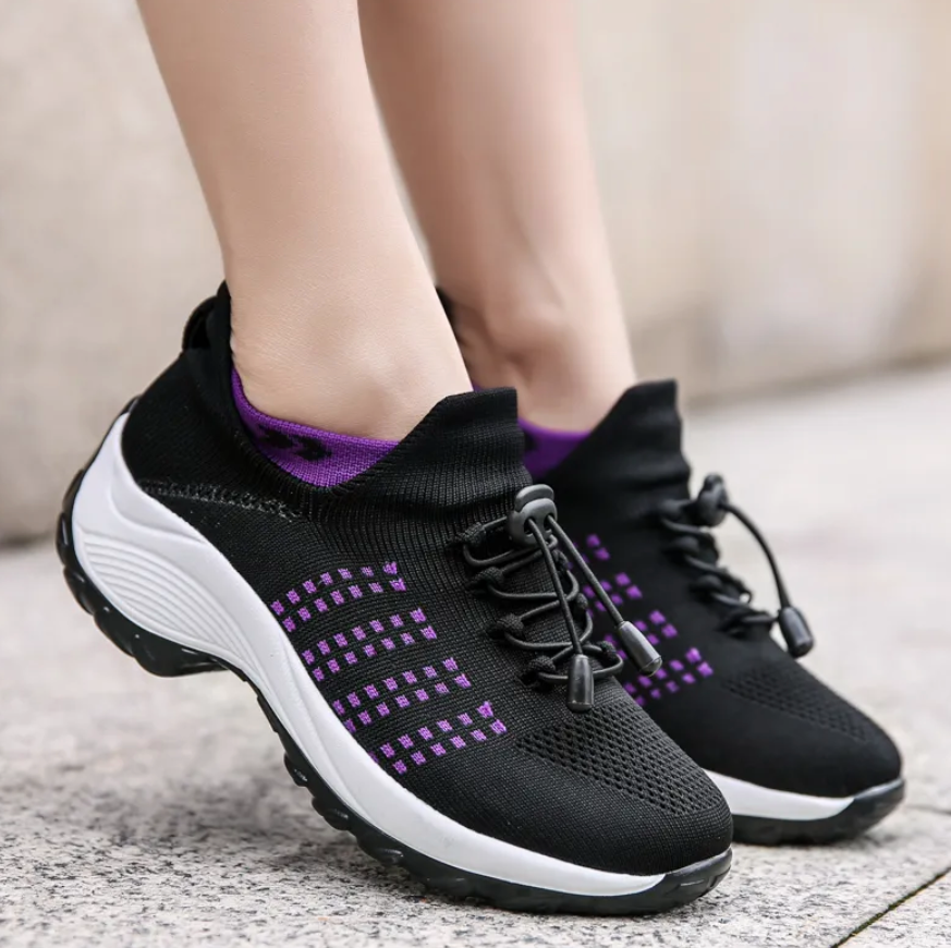 Orthopedic Sneakers for Plantar Fasciitis Relief Wide Toe Box Arch Support Cushioned Heel Slip-Resistant Sole for Women Men Foot Pain | Thomler
