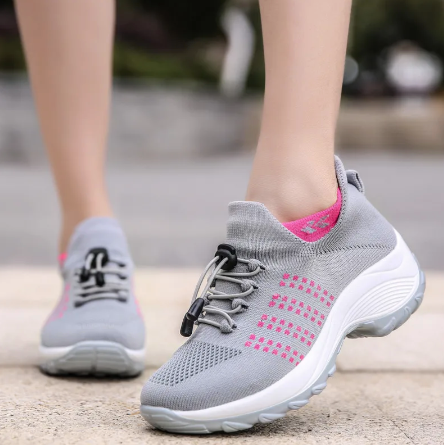 Orthopedic Sneakers for Plantar Fasciitis Relief Wide Toe Box Arch Support Cushioned Heel Slip-Resistant Sole for Women Men Foot Pain | Thomler