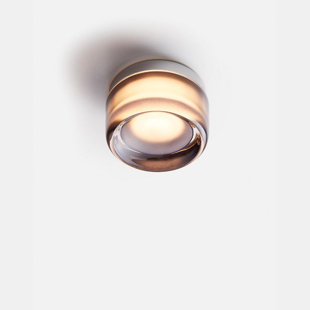 LED Wall Sconce Light – Acrylic Aluminum Button-Switch Fixture for Bedroom Bathroom Hallway – Ambient Glow Ceiling Mounted | Thomler