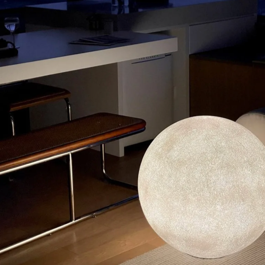 Floor Lamp Acrylic 16 in Adjustable Moonlight Living Room Bedroom Decorative LED Ambient Light | Thomler