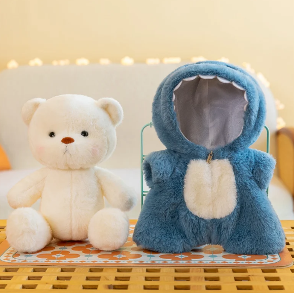 Plush Teddy Bear for Kids | Ultra-Soft Cuddly Stuffed Animal Toy | Comforting Sleep Companion for Toddlers & Children | Nursery Room Decor | Thomler