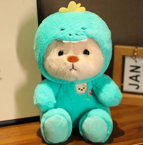 Plush Teddy Bear for Kids | Ultra-Soft Cuddly Stuffed Animal Toy | Comforting Sleep Companion for Toddlers & Children | Nursery Room Decor | Thomler