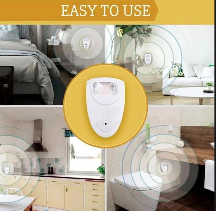 Electronic Pest Control Device for Bedrooms Plug-In Mosquito and Insect Deterrent Silent Operation Chemical-Free Solution for Homes and Apar | Thomler
