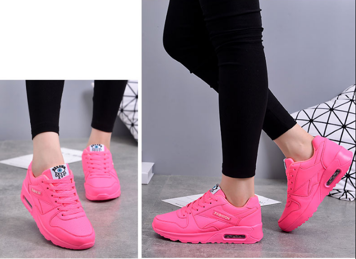 Women's Cushioned Athletic Sneakers – Lightweight Breathable Running Shoes with Air Sole & Anti-Slip Grip for Walking, Gym, Jogging | Thomler