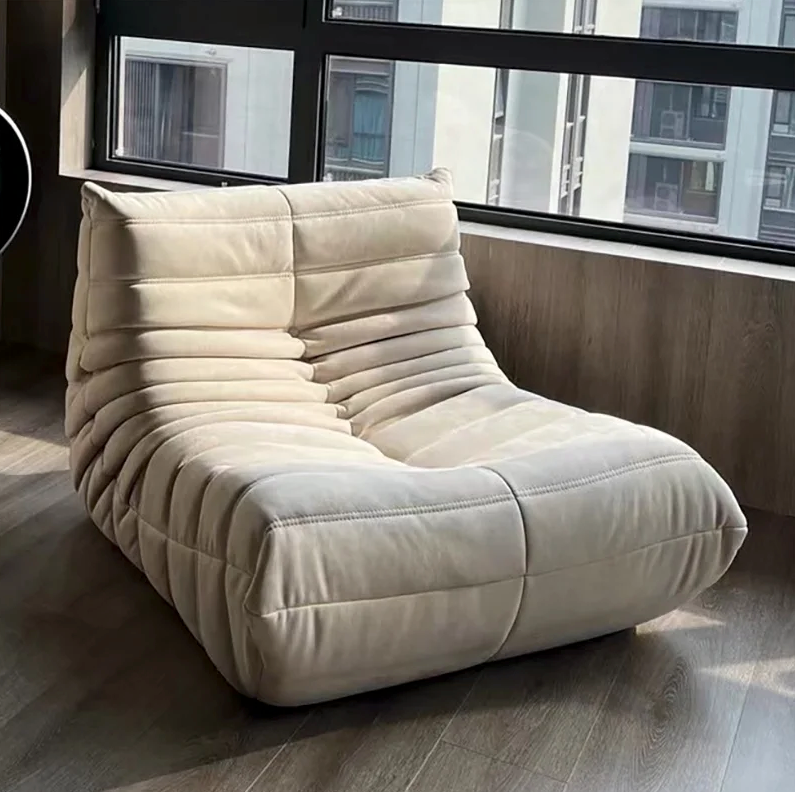 Beanbag Sofa Velvet 86.0 cm Green Living Room Lounge Chair Memory Foam Reading Gaming Bedroom Seating | Thomler