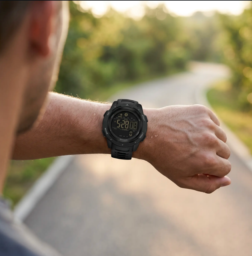 Step Tracking Sport Watch with Water Resistance for Running & Outdoor Activities | Thomler