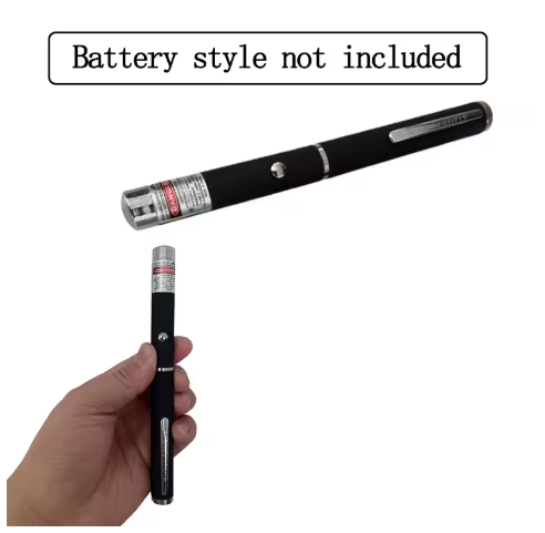 Precision Laser Pointer Pen for Presentations and Professional Use – 3 Beam Colors Available – Metal Construction – Up to 3,280 ft Range | Thomler