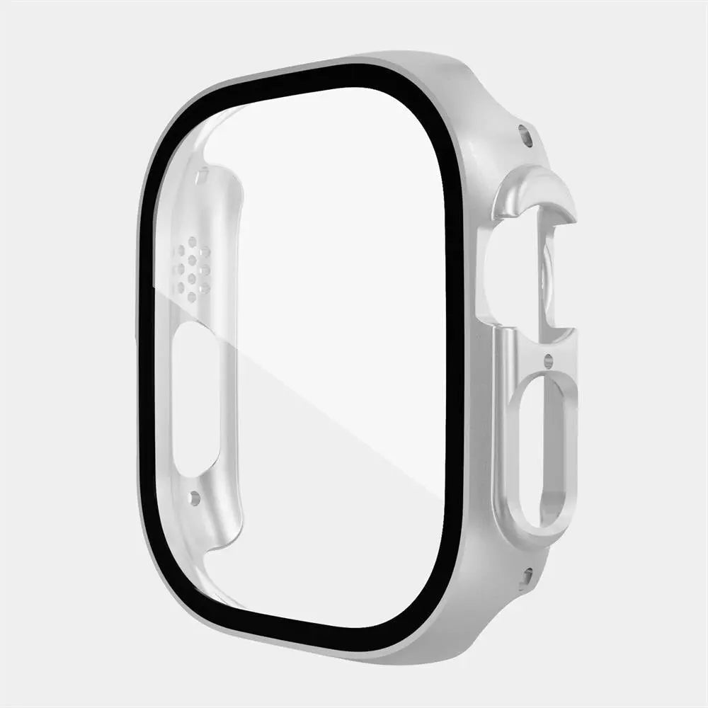 Protective Shell with Tempered Glass Screen Guard for 49mm Apple Watch Ultra Series – Full-Body Snap-On Design | Thomler